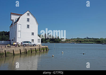 Woodbridge, Gezeiten-Mühle, Deben Estary Suffolk East Anglia Suffolk Stockfoto