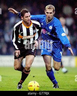 Grimsby V Leicester City Stockfoto