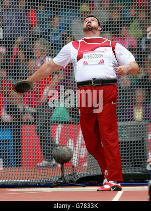 Sporttag - Commonwealth-Spiele 2014 - sieben Stockfoto