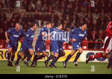 Fußball... Carling Premiership... Nottingham Forest V Everton Stockfoto