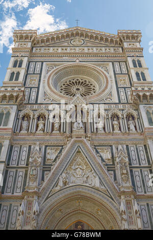 Kathedrale der Heiligen Maria der Blume in Florenz (Cattedrale di Santa Maria del Fiore) Stockfoto