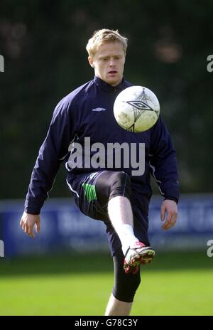 Irland-Training - Duff Stockfoto