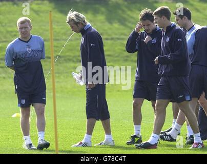 England-training Stockfoto