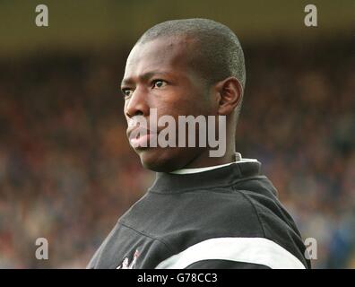 Fußball... Carling Premier League... Leicester City gegen Newcastle United Stockfoto