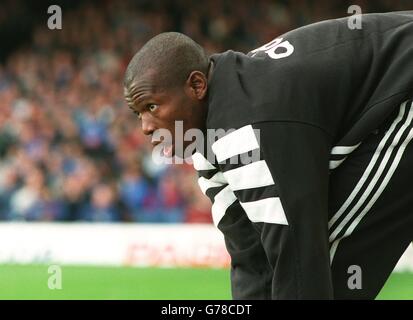 Fußball... Carling Premier League... Leicester City gegen Newcastle United Stockfoto