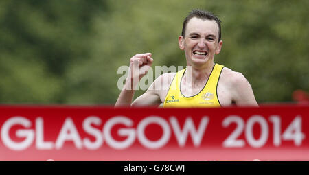 - Commonwealth-Spiele 2014 - Sporttag vier Stockfoto