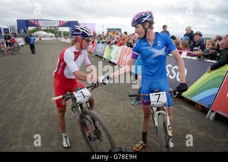 - Commonwealth-Spiele 2014 - Sporttag 6 Stockfoto