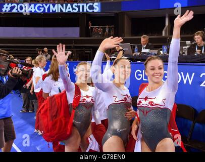 - Commonwealth-Spiele 2014 - Sporttag 6 Stockfoto