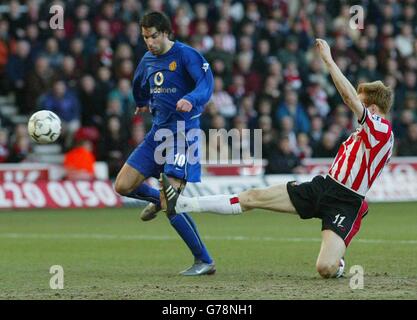 Southampton gegen Manchester United Stockfoto