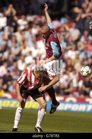 Southamton V West Ham United. Stockfoto