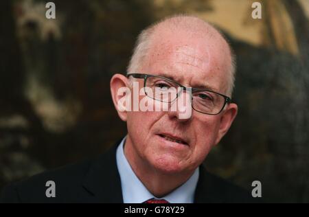 Irische Regierung hat Gaza treffen Stockfoto