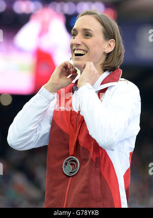 Sporttag - Commonwealth-Spiele 2014 - sieben Stockfoto