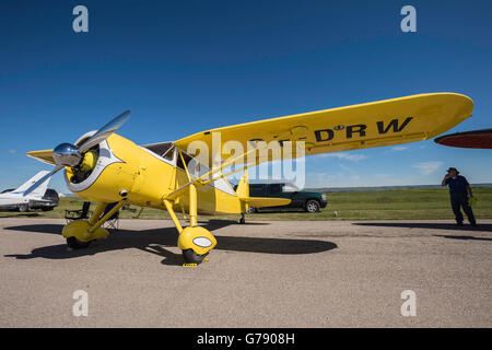 Fairchild F.24W-46 Argus, CF-DRW, Wings over Springbank, Springbank Airshow, Alberta, Kanada Stockfoto