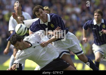 Schottland / Deutschland Stockfoto