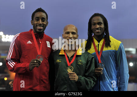 - Commonwealth-Spiele 2014 - Sporttag acht Stockfoto