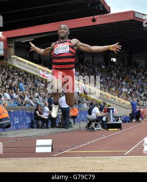 Birmingham, Vereinigtes Königreich. 26. Juni 2016. . Britische Meisterschaften. Alexander-Stadion. Birmingham. VEREINIGTES KÖNIGREICH. 26.06.2016. Bildnachweis: Sport In Bilder/Alamy Live-Nachrichten Stockfoto