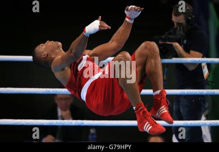 - Commonwealth-Spiele 2014 - Sporttag zehn Stockfoto