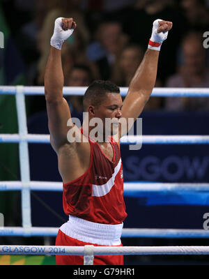 - Commonwealth-Spiele 2014 - Sporttag zehn Stockfoto