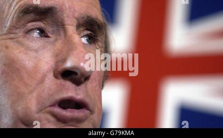 Jackie Stewart - BRDC - Silverstone Entscheidung Stockfoto