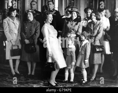 Royalty - Königin Elizabeth II - Buckingham Palace, London Stockfoto