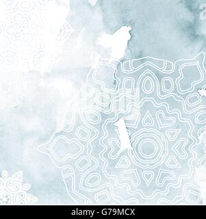 Zusammenfassung Hintergrund mit Schneeflocke. Stock Vektor