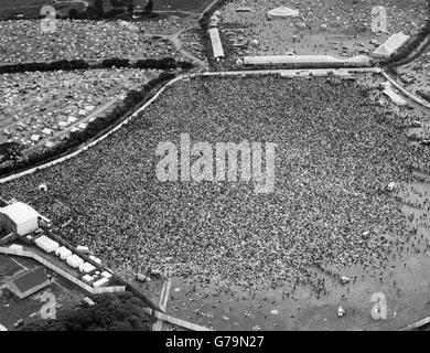 Musik - Bob Dylan - Isle Of Wight Stockfoto