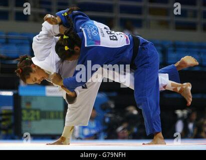 Olympische Spiele 2004 Judo Stockfoto