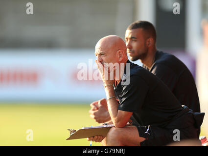 Fußball - Pre Season freundlich - Watford V Coventry City - Boreham Wood Stockfoto