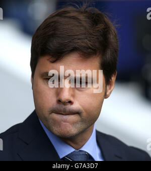 Der Manager von Tottenham Hotspur, Mauricio Pochettino, war während der Vorsaison freundlich in der White Hart Lane, London. Stockfoto