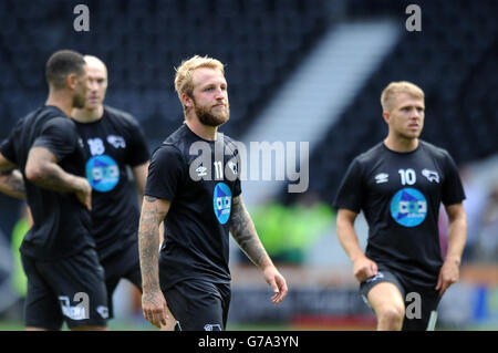 Fußball - Sky Bet Championship - Derby County / Rotherham United - iPro Stadium. Johnny Russell von Derby County Stockfoto