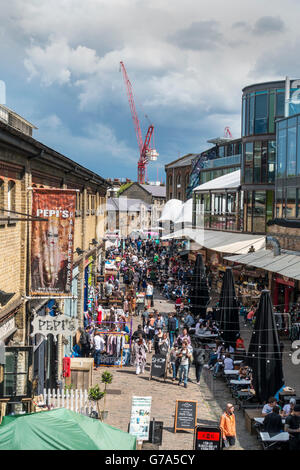 Camden Market Camden High Street, Camden Town London England Stockfoto