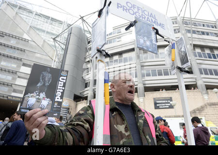 Fußball - Barclays Premier League - Newcastle United gegen Manchester City - St James' Park Stockfoto