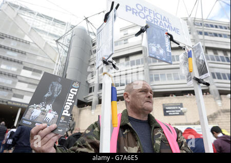 Fußball - Barclays Premier League - Newcastle United gegen Manchester City - St James' Park Stockfoto