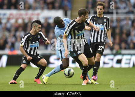 Fußball - Barclays Premier League - Newcastle United gegen Manchester City - St James' Park Stockfoto