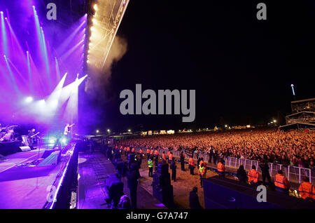 V Festival 2014 Tag zwei - Chelmsford Stockfoto