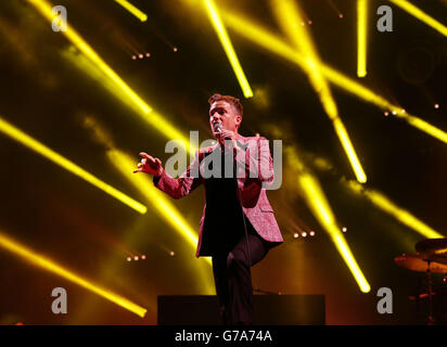 V Festival 2014 Tag zwei - Chelmsford Stockfoto