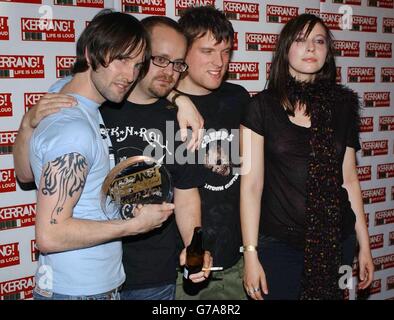 Asche Kerrang Awards 2004 Stockfoto