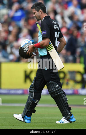 Cricket - NatWest T20 Blast Finaltag - Semi Final - Surrey V Birmingham Bären - Edgbaston Stockfoto