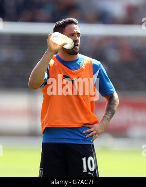 Fußball - Barclays Premier League - Swansea City / Burnley - Liberty Stadium. Danny Ings, Burnley Stockfoto