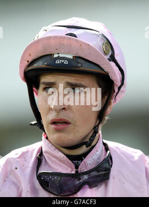 Pferderennen - Derby Day - Doncaster Racecourse. Nicky Mackay, Jockey Stockfoto