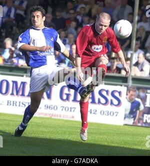 Bristol V Shrewsbury Stockfoto