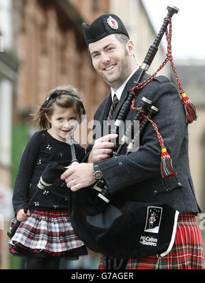 Piping Live! Glasgow International Piping Festival Stockfoto