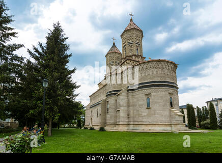 Trei Ierarhi oder die drei Heiligen Hierarhs, Kloster Iasi. Datet aus dem XVII Jahrhundert, während Vasile Lupus Herrschaft erbaut. Th Stockfoto