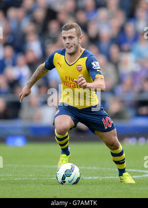 Fußball - Barclays Premier League - Everton / Arsenal - Goodison Park. Jack Wilshere von Arsenal Stockfoto