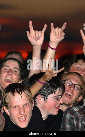 Die Carling-Wochenende 2004 Stockfoto