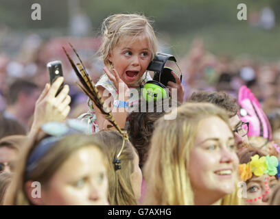 Bestival 2014 - Tag zwei Stockfoto