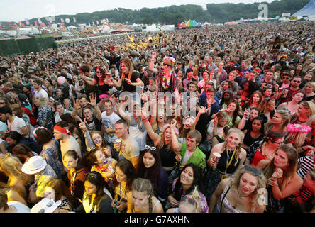 Bestival 2014 - Tag zwei Stockfoto