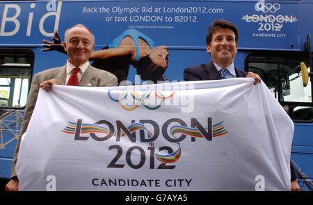 Ken Livingstone Olympics Gebot Stockfoto