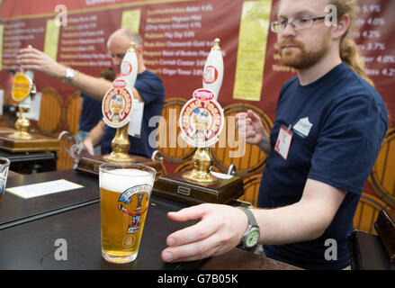 Great British Beer Festival Stockfoto