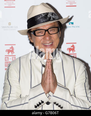 Jackie Chan am BFI - London Stockfoto